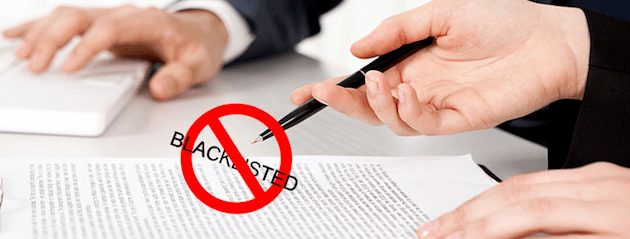 So, you've been blacklisted. What now?