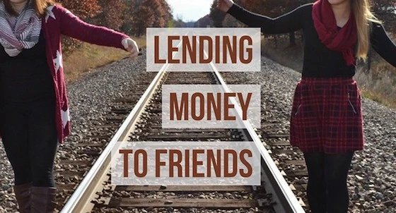 What happens when friends lend to friends